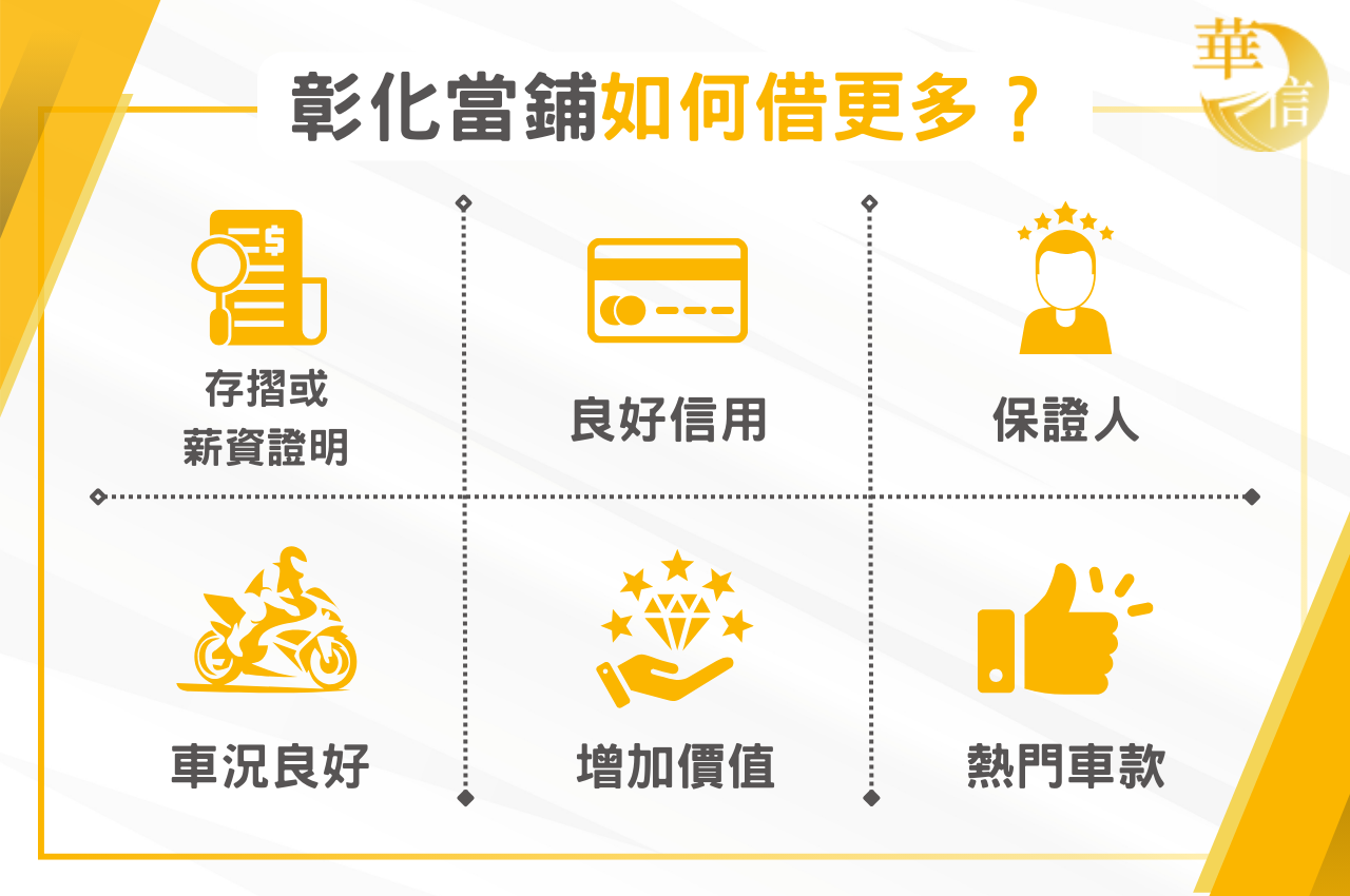 當舖機車借款額度怎樣才能借更多？